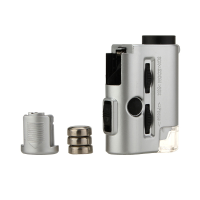 Mini 30 60x Pocket Microscope Loupe Led Uv Light Magnifier