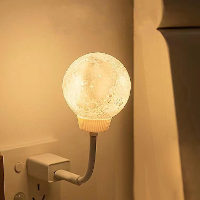 Mini Aarde USB Nachtlicht Cartoon Kinder Slaapkamer Nachtlamp LED Tafellamp