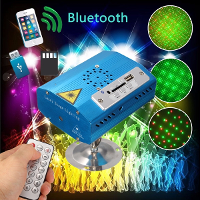 Mini Bluetooth R&g Laser Light Usb Sd Projector Disco Stage Xmas Party Dj Club