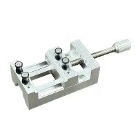 Mini boor pers vice Aluminiumlegering 0 47mm klemrange Rubber zachte kaken Compact verstelbare vice klem voor ambachten