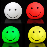 Mini Changing 7 Color Led Smile Face Party Candle Light