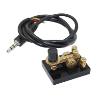 Mini CW Kleine Elektrische Sleutel Kortegolf Morsecode CW transmissie Handmatige Elektrische Sleutel