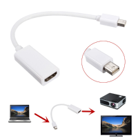 Mini Display Port To Hdmi Male Female Adapter Cable Dp To Hdmi For Macbook Pro