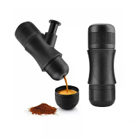 Comfook Mini Draagbare Handmatige Espresso Koffiemachine Draagbare Handdruk Espresso Koffiemachine voor Thuis Kantoor Re