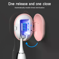 Mini draagbare tandenborstel desinfectie case UV tandenborstelkop desinfectie doos droog doos sterilizer USB oplaadbare