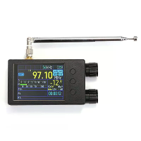 Mini draagbare TEF6686 full band FM/LW/MW/SW radio ontvanger ESP32 WROOM 32U met 2,4 inch resistieve touchscreen