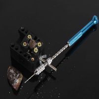Mini Hand Drill With 10 Twist Drills Chuck Clamp 0.8 2.3Mm Rotary Tool