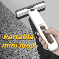 Mini Mops Vloerreinigingsspons Knijpwisser Huishoudelijke Reinigingsgereedschap Thuis Auto Draagbare Reinigingsmiddelen