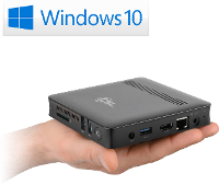 CSL Computer CSL Narrow Box Ultra HD Compact Mini PC (HTPC) IntelÂ® PentiumÂ® N4200 (4 x 1.1 GHz) 4 GB 32 GB 256 GB Windows 10 Pro
