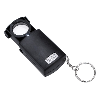 Mini Pocket 45x Led Fold Magnifier Microscope Glass Lens