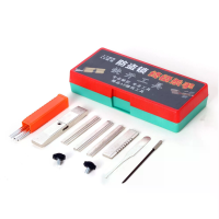 Mini Slotenmaker Gereedschapset Draagbare Slotenmaker Handgereedschap Met Gebroken Sleutel Extractor Professioneel Handm