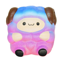 Mini Squishy Sheep Galaxy Slow Rising Toy 6.3Cm Soft Cute Squeze Gift Collection