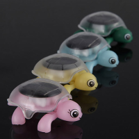 Mini Sunlight Solar Educational Toy Little Tortoise Turtle Gift