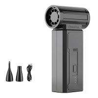 Mini Turbo Ventilator 130.000PM Piek 35 m/s Windsnelheid 2000mAh Piekbatterij 4 Snelheidsinstellingen Draadloze Krachtig