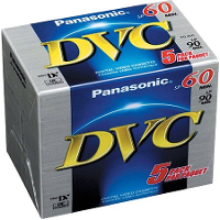MiniDV tape Panasonic DVC Premium 60 (5 pack)