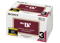 MiniDV tapes Somy HDV Digital HD Video, 3 stuks