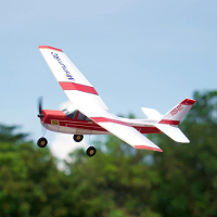 MinimumRC Cessna 152 Lava Rood 3CH 360mm Spanwijdte KT Schuim RC Vliegtuig KIT+Motor