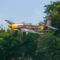 MinimumRC Ju 87 Stuka Bomber 430mm Wingspan KT Foam RC Airplane KIT+Motor