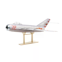 MinimumRC Mikoyan MiG 15 2.4G 3CH 400mm Spanwijdte 1S 30mm EDF Gyro Stabilisatie RC Vliegtuig Jet KIT met EDF Borstelmot