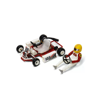 MinimumRC Retro Racer Special Edition RC Auto Micro Scale Go Kart KIT /PNP DIY Ongemonteerde Voertuigen Modellen Speelgo