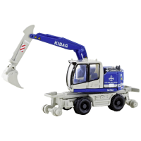 Minis by Lemke LC4259 N Bouwvoertuig Liebherr A922 spoorwegbouw graafmachine KIBAG (CH) met dieplepelbak
