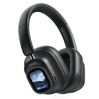 MINISOG90 bluetooth hoofdtelefoon met LCD aanraakscherm opvouwbare ANC headset HiFi geluid AptXs adaptief 46 uur afspeel