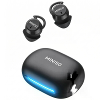 MINISOMS217 AI Vertaling Koptelefoon Draadloze Bluetooth 6.0 Oortelefoon 15mm Drivers HD Gesprekken 26H Weergave Aanraak