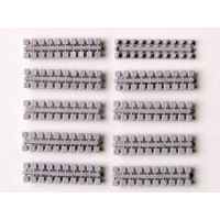 1 Punt kleurstrips lichtgrijs (614), 10 stuks