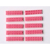 1 Punt kleurstrips roze (615), 10 stuks