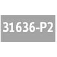 Standaard kleurstrips grijs P2 (636), 9 stuks