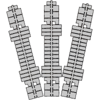 Standaard kleurstrips grijs P6 (641), 9 stuks