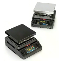 MHP50 A5/B5 voor MINI WARE Mini Hot Plate Voorverwarmer 50×50mm 100 350°C DC 19 24V/PD 20V Tot 150W Kleur LCD Verwarmcur