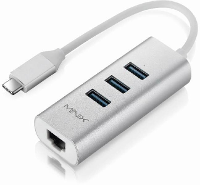 Minix Neo C UE Laptopdockingstation USB C stekker USB 3.0 Bus A, RJ45 bus Incl. Laadfunctie