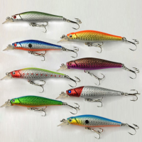 Minnow Real Life Like Fishing Lure Multi Colors Floating Lures Baits