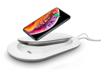 Mipow Power Cube Xs Inductielader 2000 mA 5000 mAh Uitgangen Qi standaard, USB C bus Wit