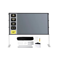 MIXITO 4K projectorscherm met stabiele standaard 72 