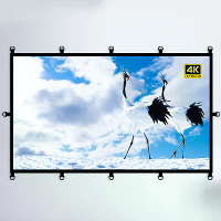 MIXITO D Buckle 100/120 Inch Draagbaar Projectiescherm Buiten Binnen Filmscherm 170° Brede Kijkhoek Eenvoudige Opstellin
