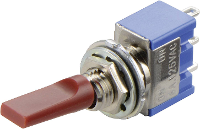 Miyama 700924 MS 500 A MF Tuimelschakelaar 250 V/AC 3 A 1x aan/aan Continu 1 stuk(s)