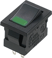 Miyama 706032 Wipschakelaar DS 850 K F1 LG 250 V/AC 3 A 1x uit/aan Continu 1 stuk(s)