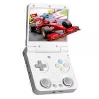 Miyoo Flip V2 Handheld Flip Game Console 3.5 Inch IPS Scherm Dual Analoge Sticks 2.4G/5G WiFi 3000mAh Batterij 20+ Emula