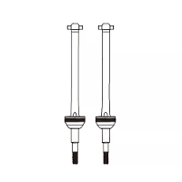 MJX 12212 RC auto originele onderdelen CVD P12410