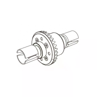 MJX 14207 Voor  en Achterdifferentieel Originele RC Auto Onderdelen P14207F P14207R