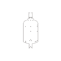 MJX 14209 14210 RC Auto Chassis Onderdelen 14300B