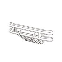 MJX 14209 RC Auto voor /achterbumper Spart onderdelen 14100B 14110B