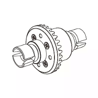MJX 14304 14303 RC Auto Originele Onderdelen Metaal Tandwiel Differentiaal 16420Y