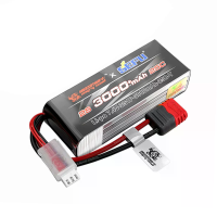 MJX 2S 7.4V 25c 3000mAh L I PO batterij met T stekker voor MJX 10304 16208 16209 14301 14302 14303 14304 14209 14210 142