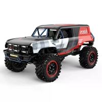 MJX H12P 1/12 2.4G 4WD 4CH Sensorloze Borstelloze Motor RC Auto Korte Koers Voermodel RTR Bronco Baja 1000 Echte Autoris