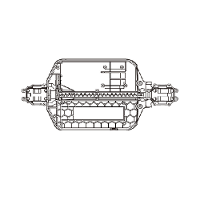 MJX M162 M163 Originele RC Auto Chassis Onderdelen 16150M