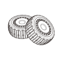 MJX M162 Originele RC Auto Wiel Band 16300M2 16300C Onderdelen