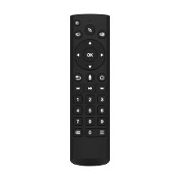 MK27 Dual Mode Stemafstandsbediening Air Mouse met Gyroscoop 2.4G/bluetooth IR Learning USB Dongle Universele Smart TV A
